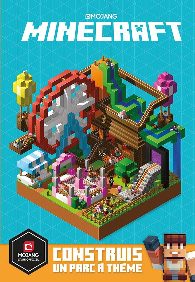MINECRAFT CONSTRUIS UN PARC A THEME 9782075125468