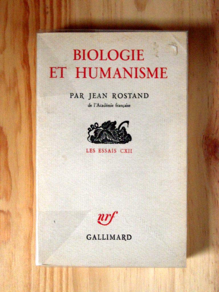 Biologie et humanisme 9782070255610
