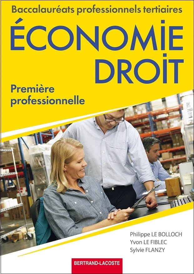 Economie Droit 1re professionnelle 9782735224852