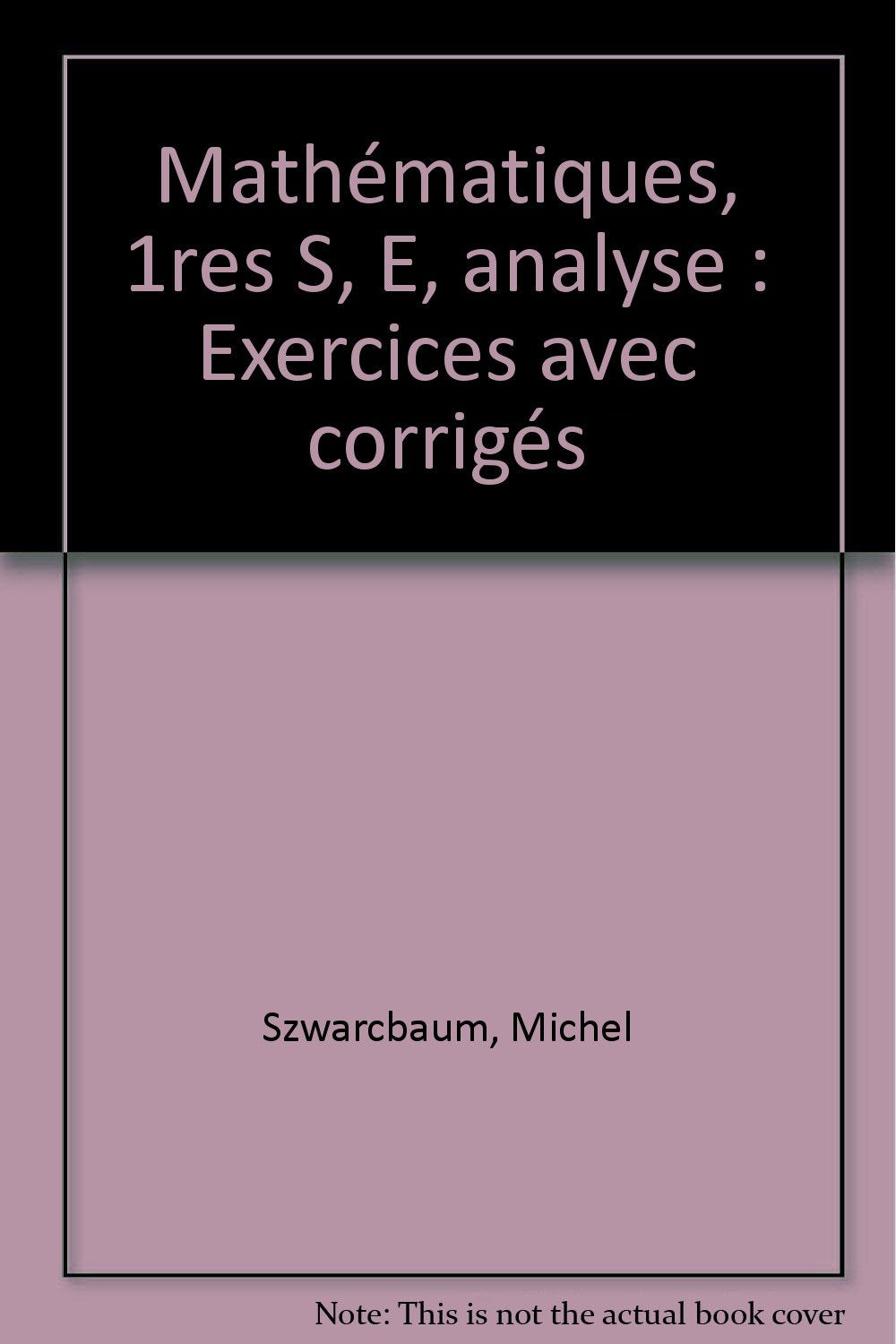 JOKER MATHS 1E SE ANA.91 (Ancienne Edition) 9782040193577