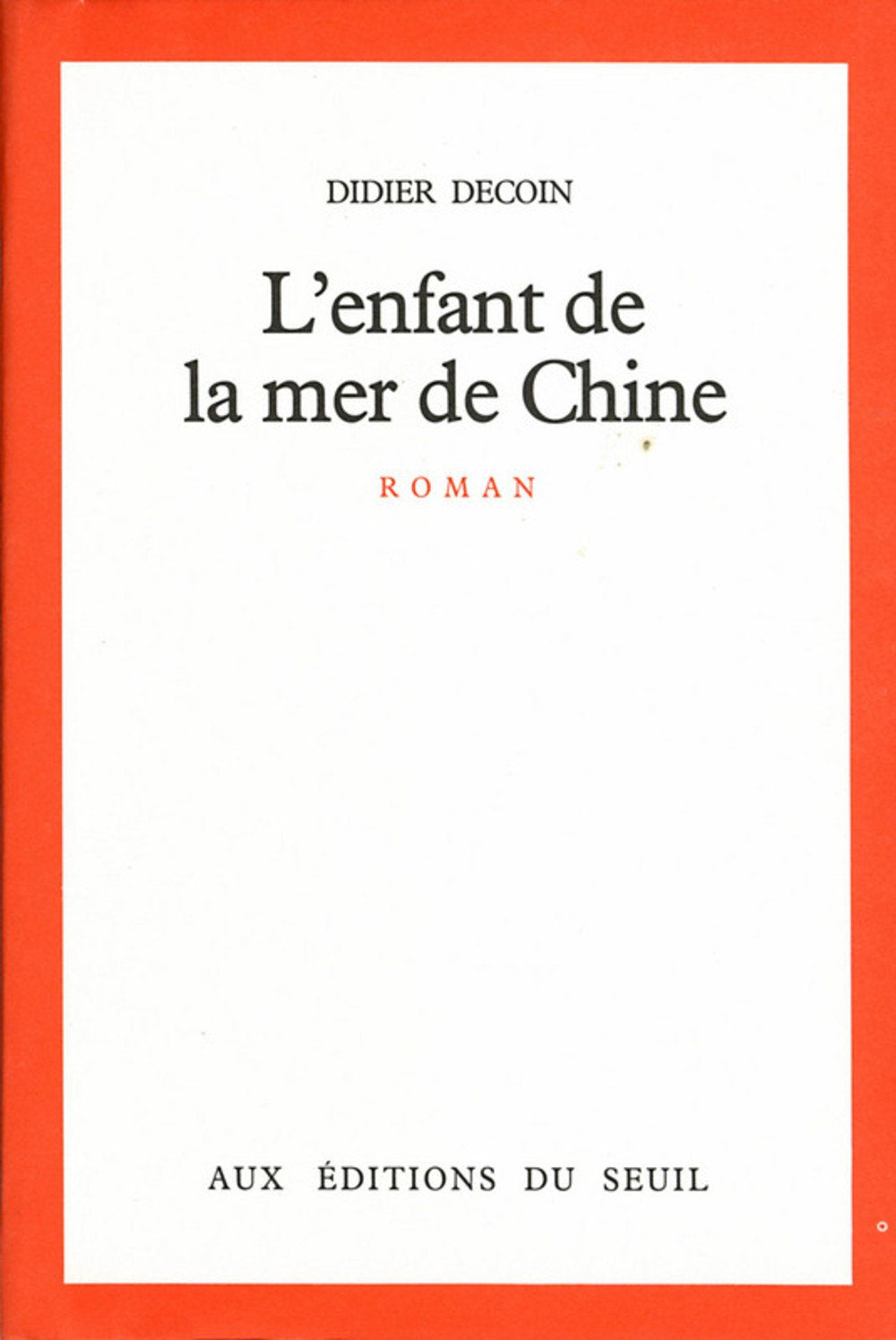 L'Enfant de la mer de Chine 9782724210774