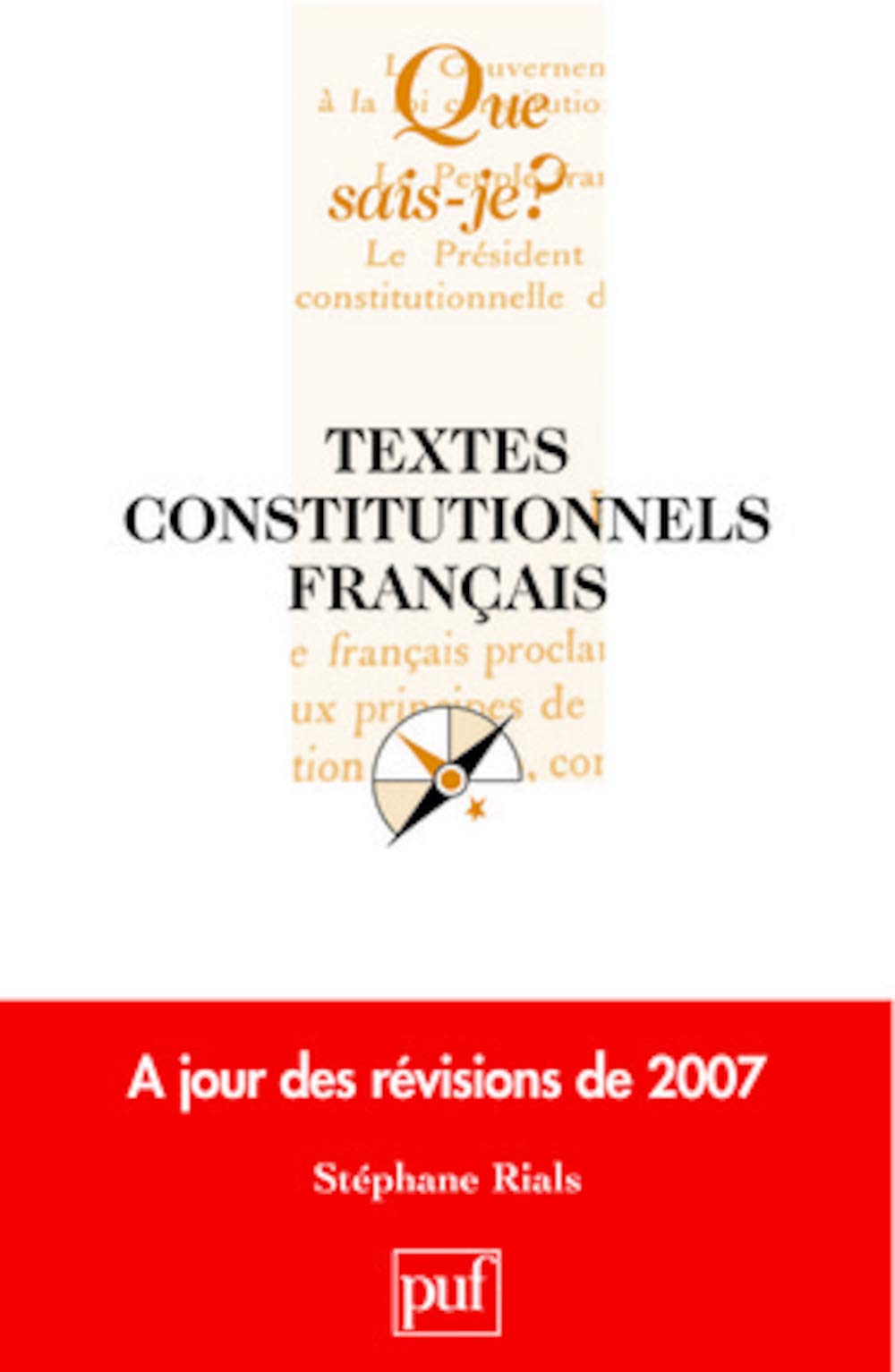 Textes constitutionnels français 9782130563150