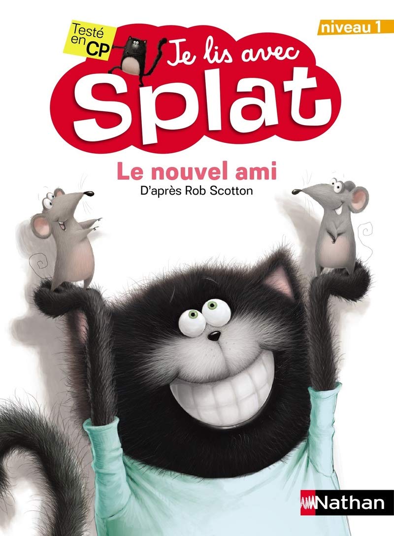 Le nouvel ami - Je lis avec Splat - CP Niveau 1 - Dès 5 ans (1) 9782092589304
