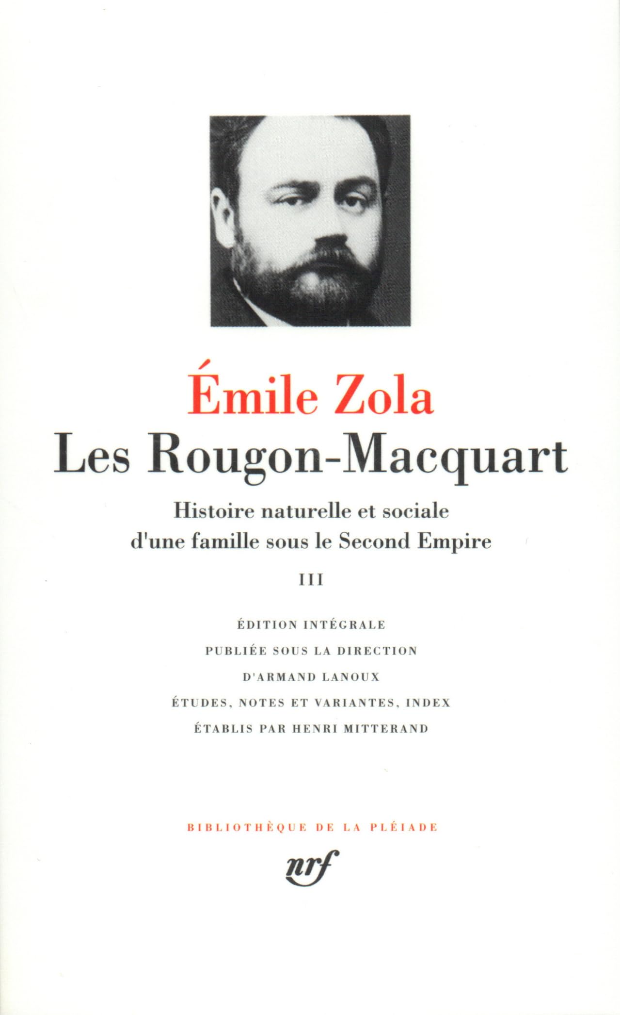 Les Rougon-Macquart, tome 3 9782070105915