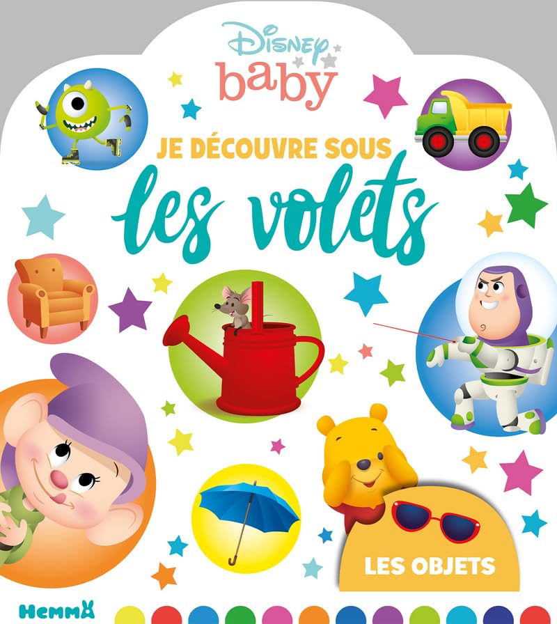 Disney Baby - Je découvre sous les volets - Les objets - Livre à volet - Dès 2 ans 9782508048104