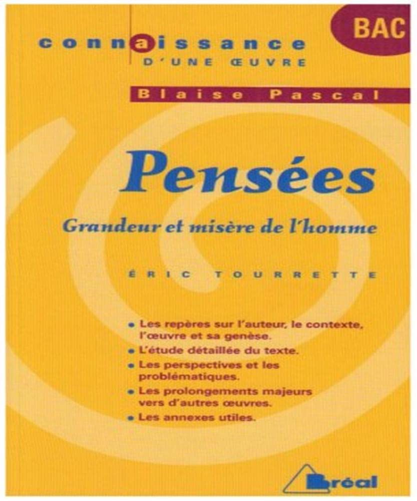 Les pensées - Pascal 9782749503448