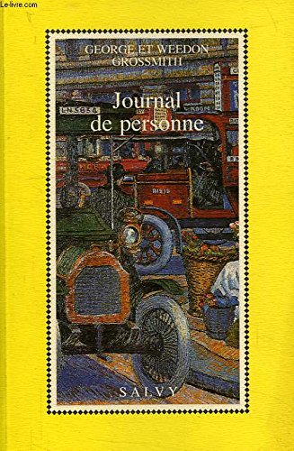 Journal de personne 9782905899873