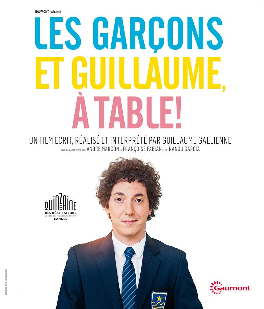 Les Garçons et Guillaume, à table ! (César® 2014 du meilleur film et du meilleur acteur) [Blu-ray] 3607483190142