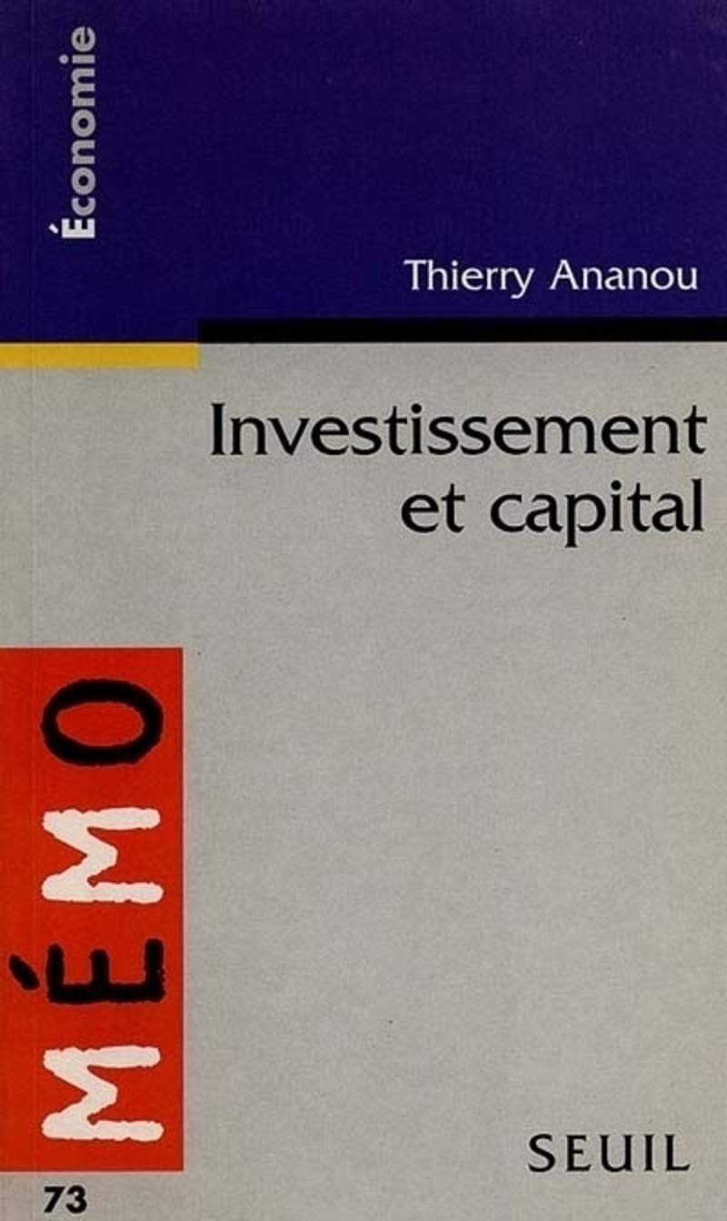 Investissement et Capital 9782020309073