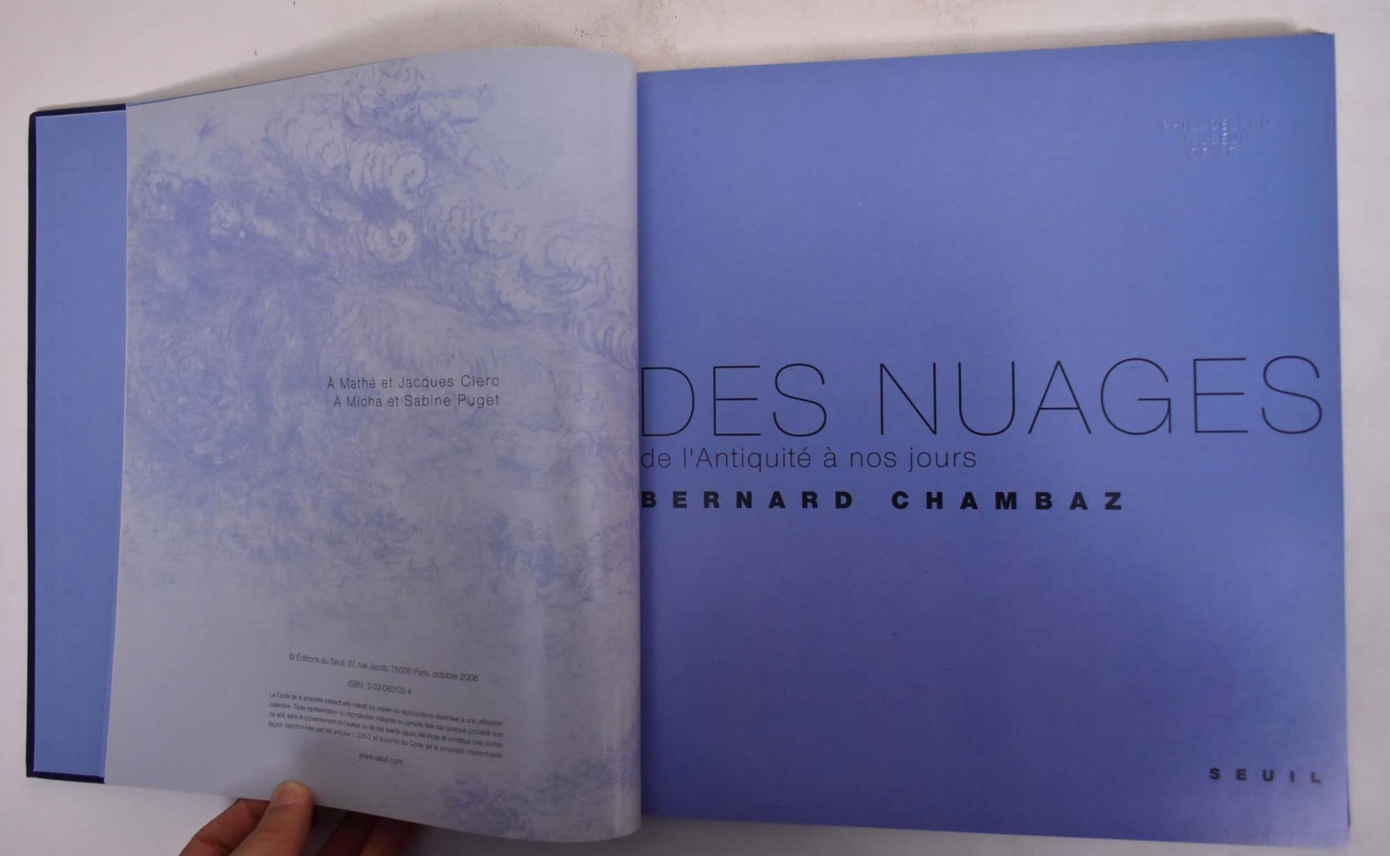 Des nuages: De l'Antiquité à nos jours 9782020851022