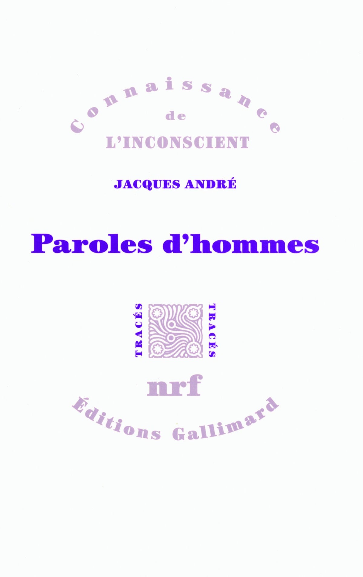 Paroles d'hommes 9782070127849