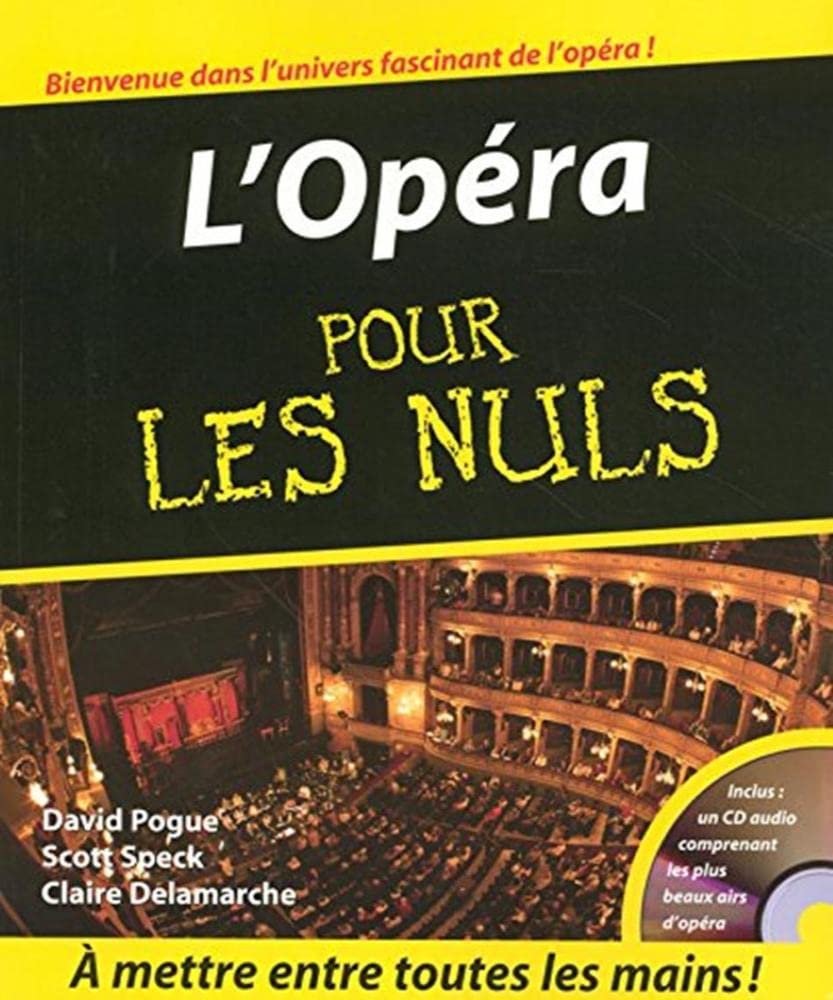 L'Opéra Pour les Nuls 9782754002448