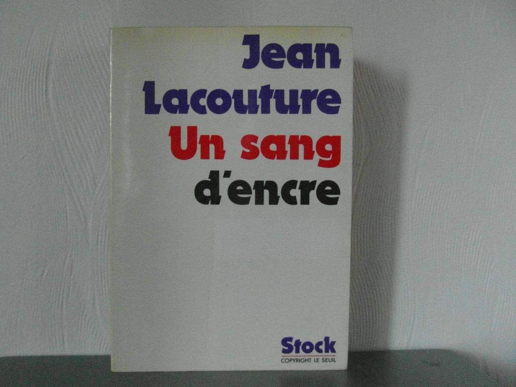 Un sang d'encre 9782234000117