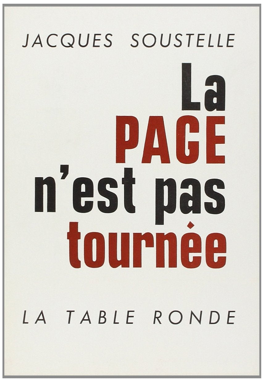 La Page n'est pas tournée 9782710315278