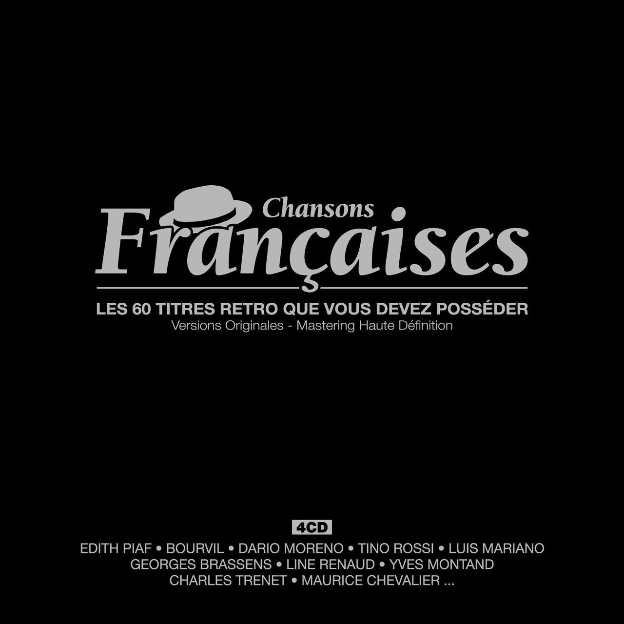 Coffret Idéal : Chanson Française (4 CD) 5052498063925