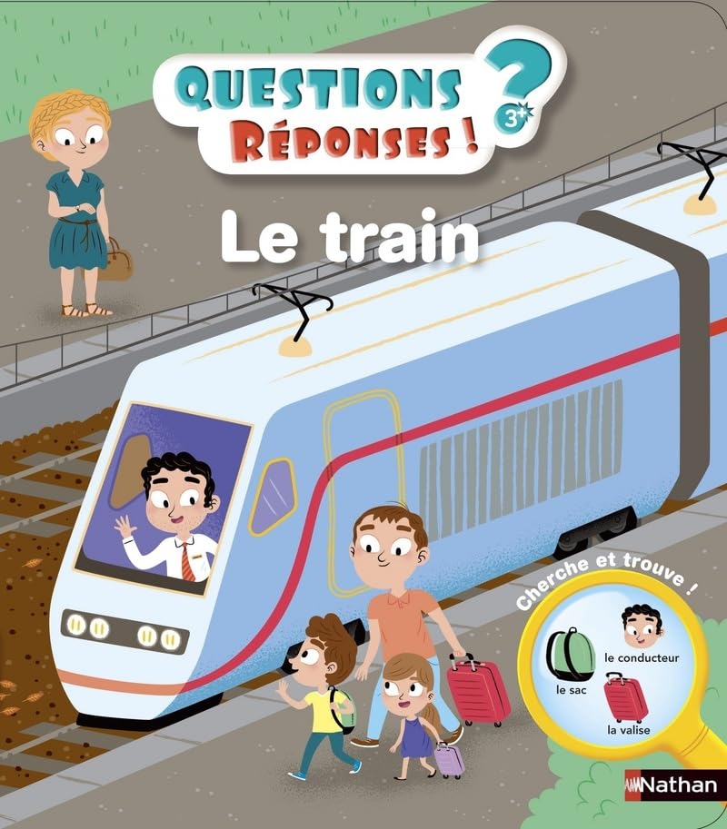 Le train - Mes premières Questions/Réponses - doc dès 3 ans (09) 9782092571552