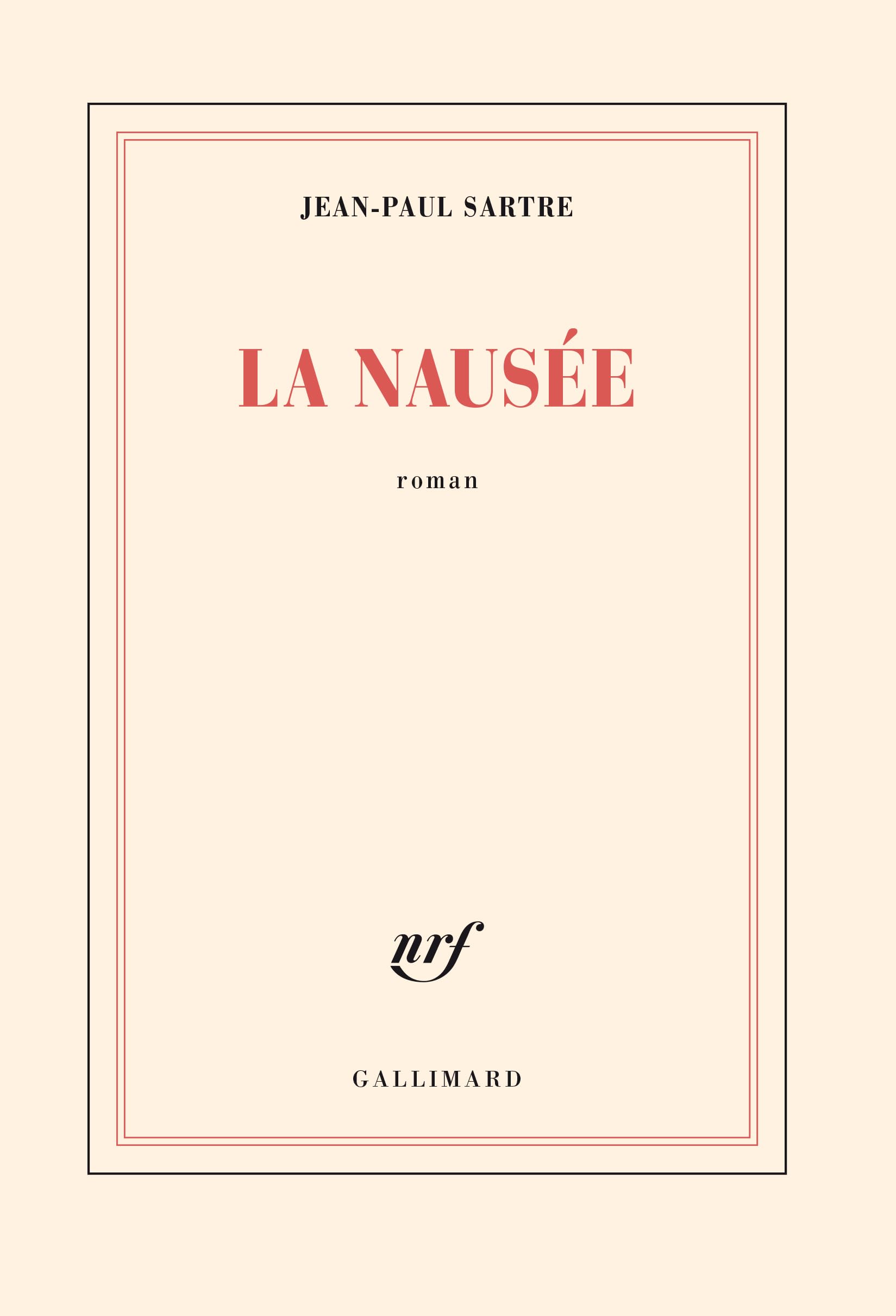 La Nausée 9782070257539