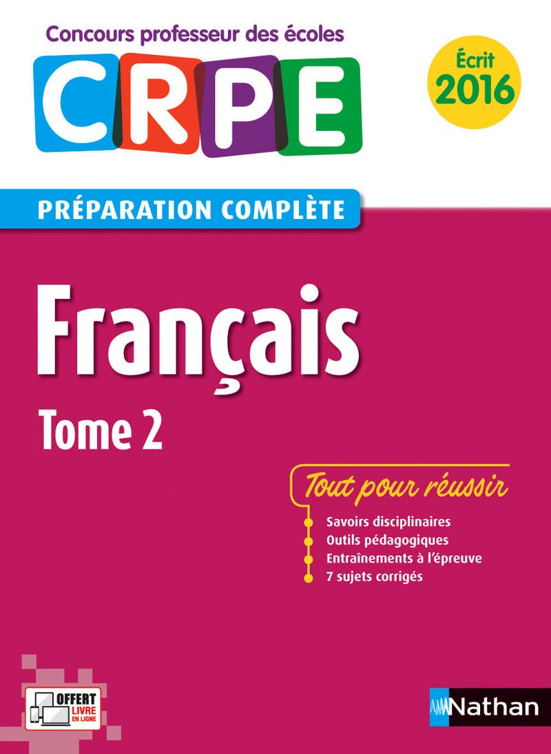Français - Tome 2 (2) 9782091639307