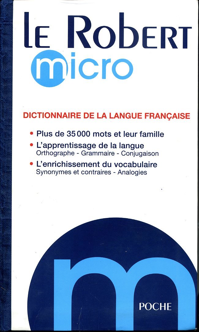 Le Robert micro: Dictionnaire d'apprentissage de la langue française 9782849024706