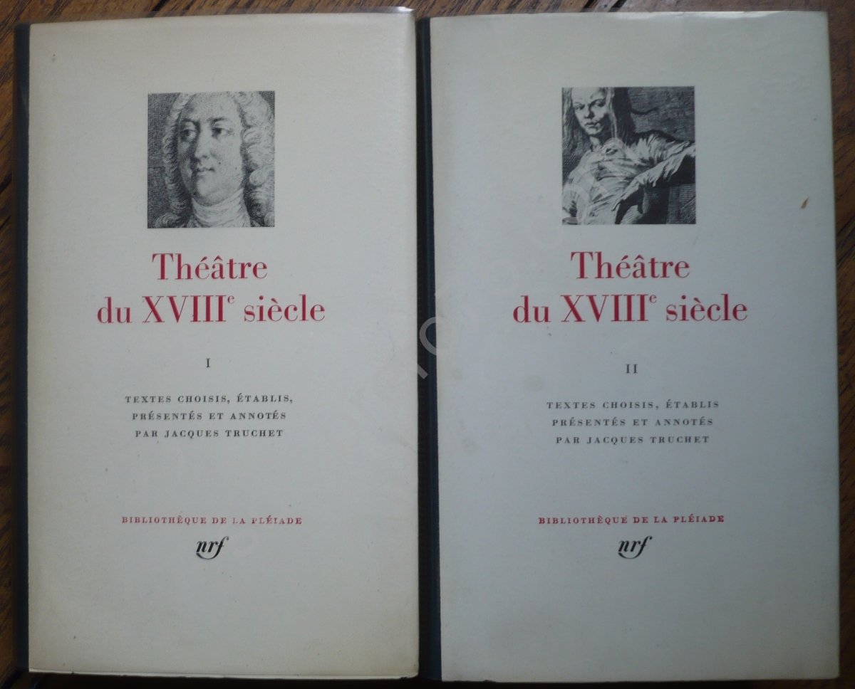 Théâtre du XVIIIe siècle (Complet en 2 tomes) - Choix de textes, établissement des textes, Présentation et notes de Jacques Truchet 