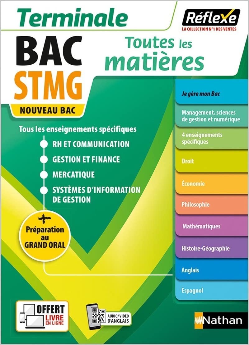 Toutes les matières - Terminale STMG - Réflexe (24) 9782091674285