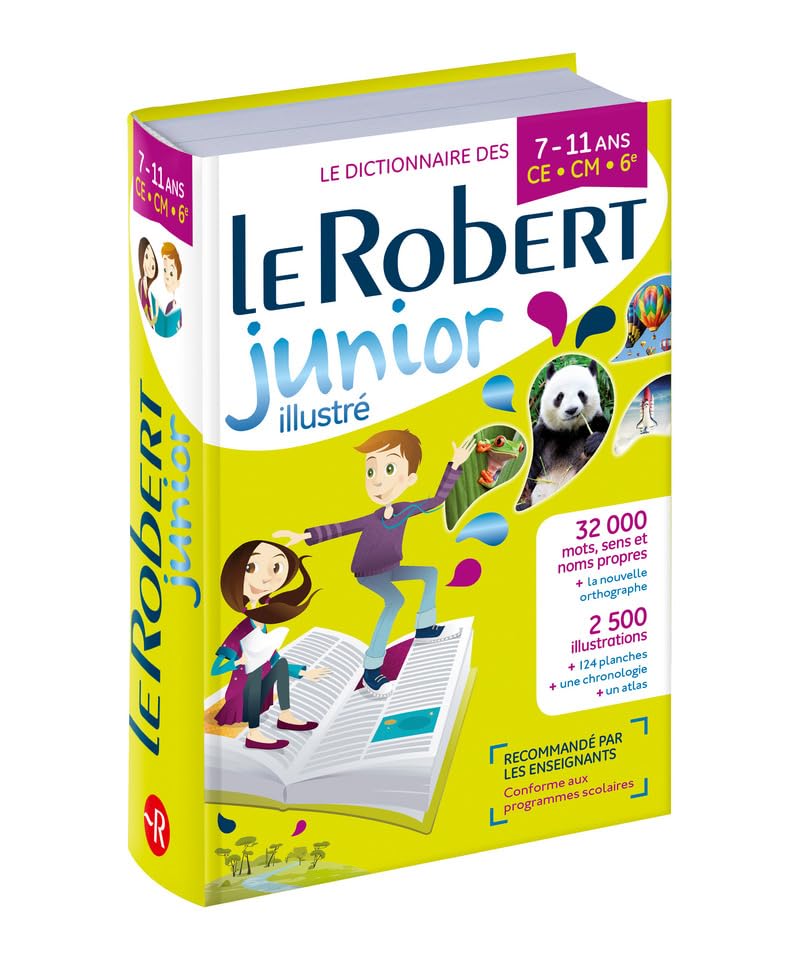 Dictionnaire Le Robert Junior illustré - 7/11 ans - CE-CM-6e: Relié 9782321010678