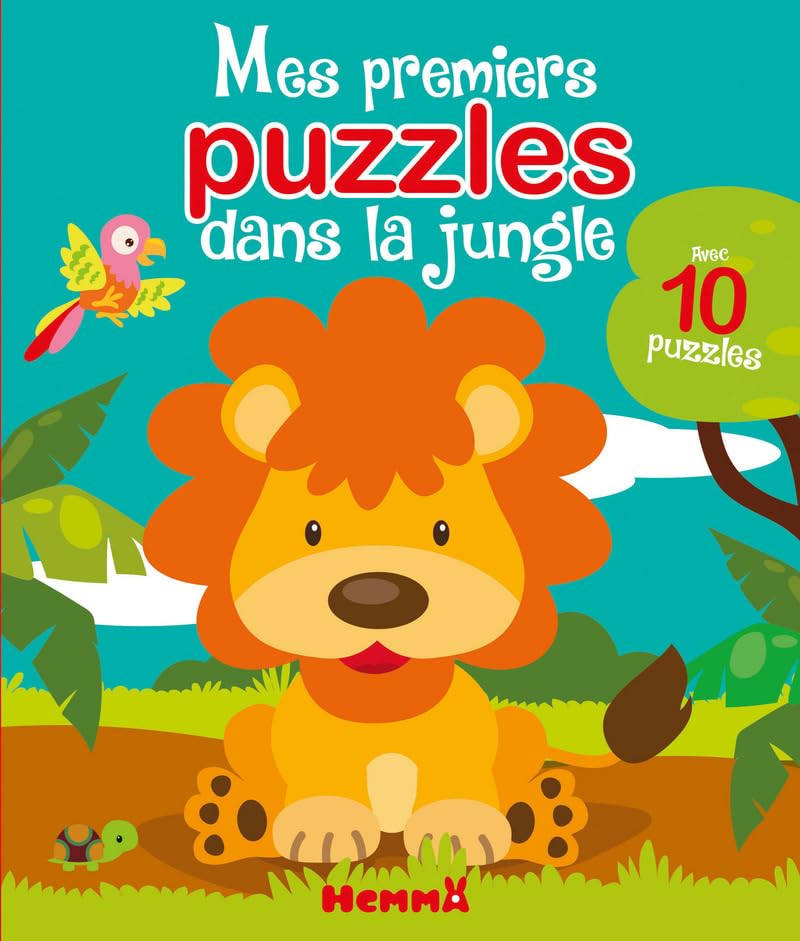 Mes premiers puzzles dans la jungle 9782508034404