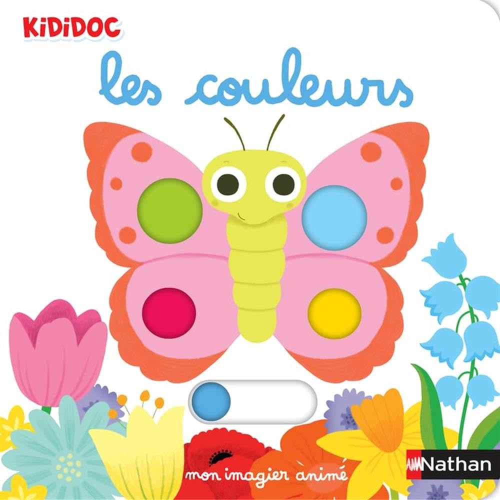 Mon imagier des couleurs - Livre animé Kididoc dès 1 an 9782095025540