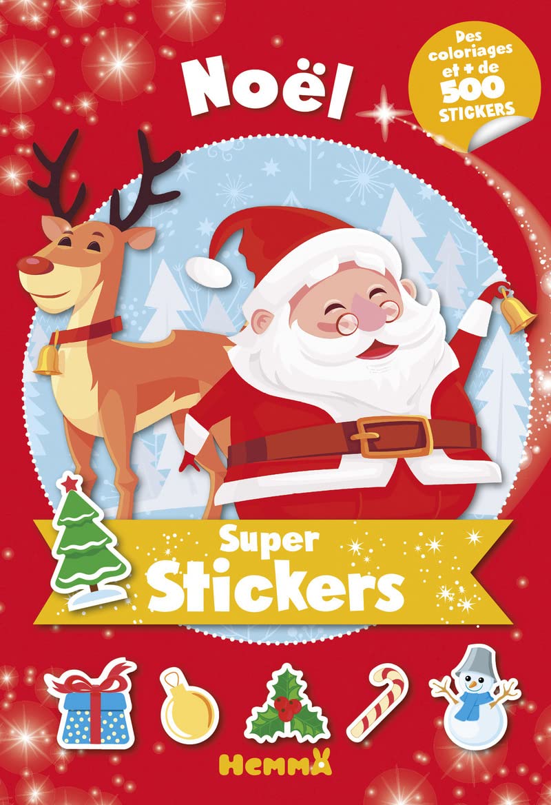 Super stickers ! Noël 9782508038044
