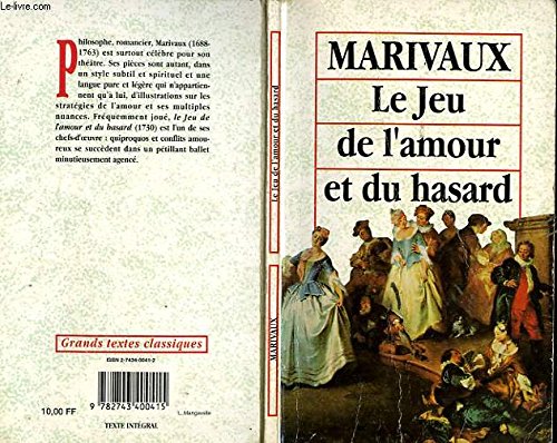 Le jeu de l'amour et du hasard 9782743400415