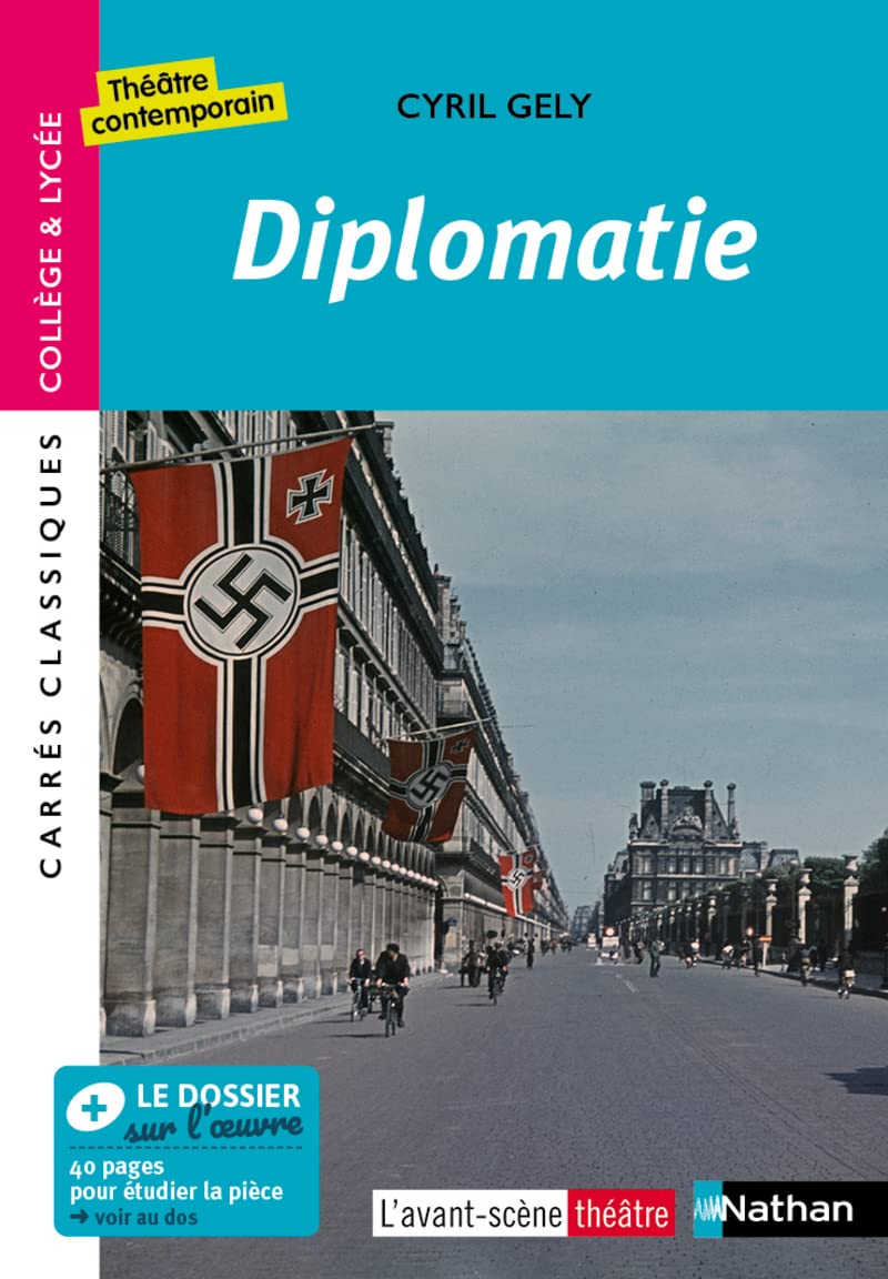 Diplomatie de Cyril Gély - OEuvre contemporaine inédite - Carrés classiques L'avant scène Théâtre 9782091878188