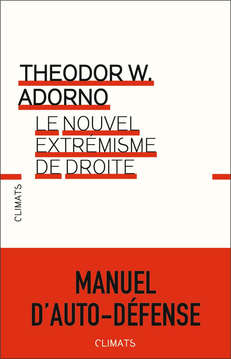 Le nouvel extrémisme de droite: Une conférence 9782081494114