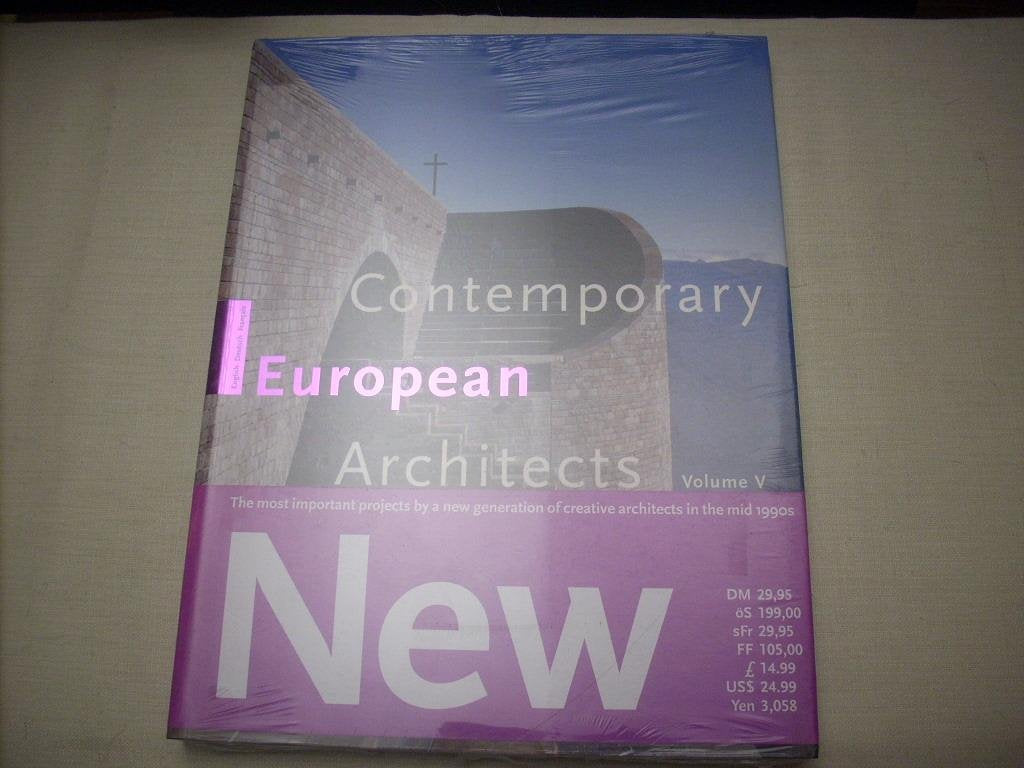 CONTEMPORARY EUROPEAN ARCHITECTS: Volume 5 9783822880708