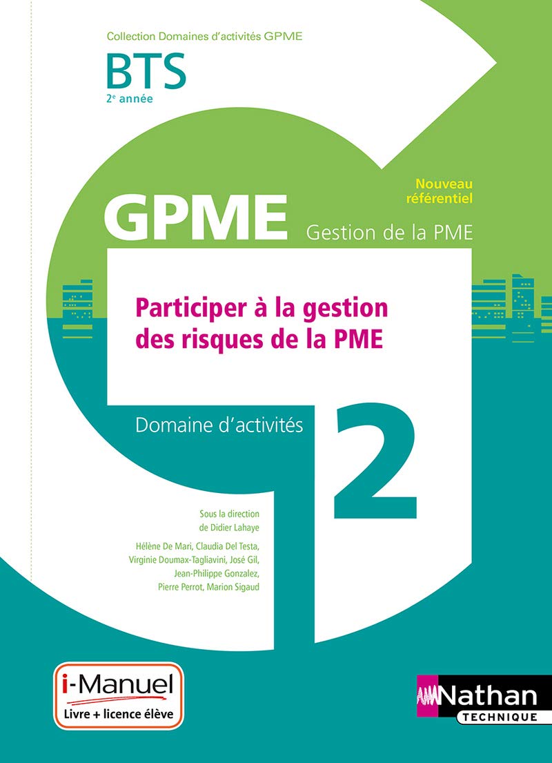 Domaine d'activités 2 – Participer à la gestion des risques de la PME - 2e année 9782091653419
