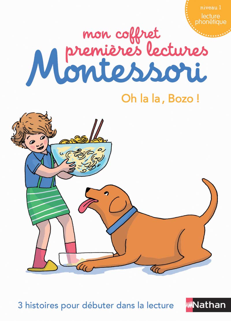 Mon coffret premières lectures Montessori : Oh la la, Bozo ! 9782092789223