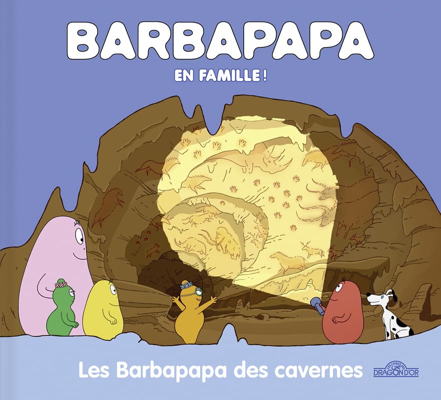 Barbapapa - Barbapapa en famille - Les Barbapapa des cavernes - Album illustré - Dès 2 ans 9782821212732