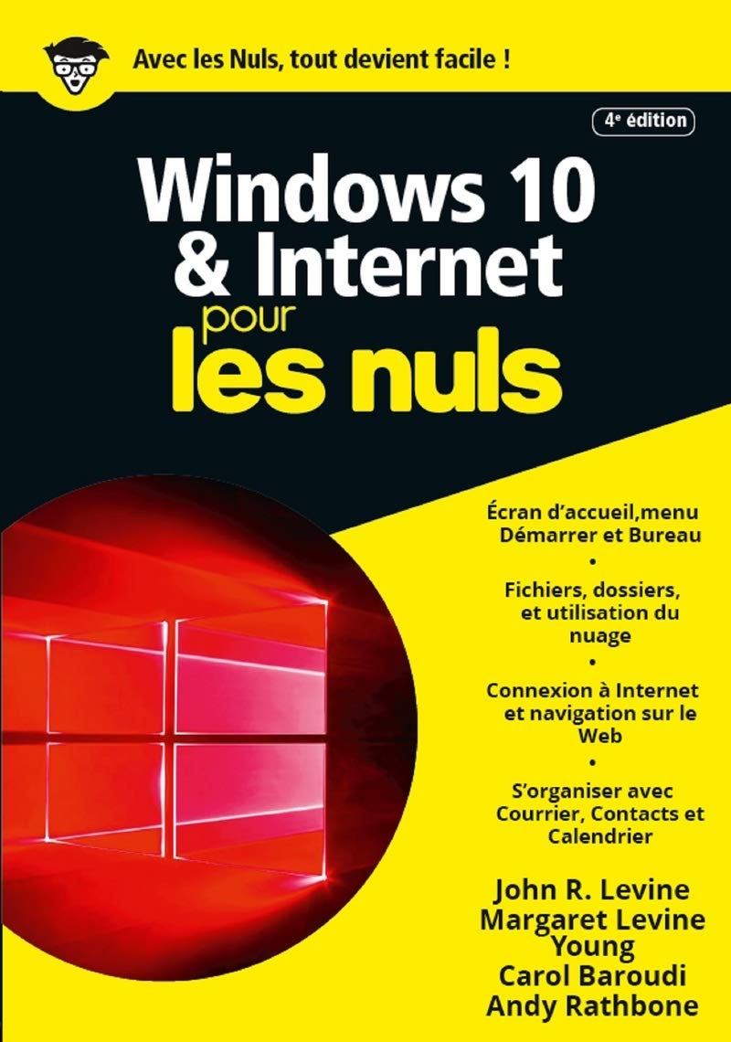 Windows 10 et Internet, 4e Megapoche Pour les Nuls 9782412043578