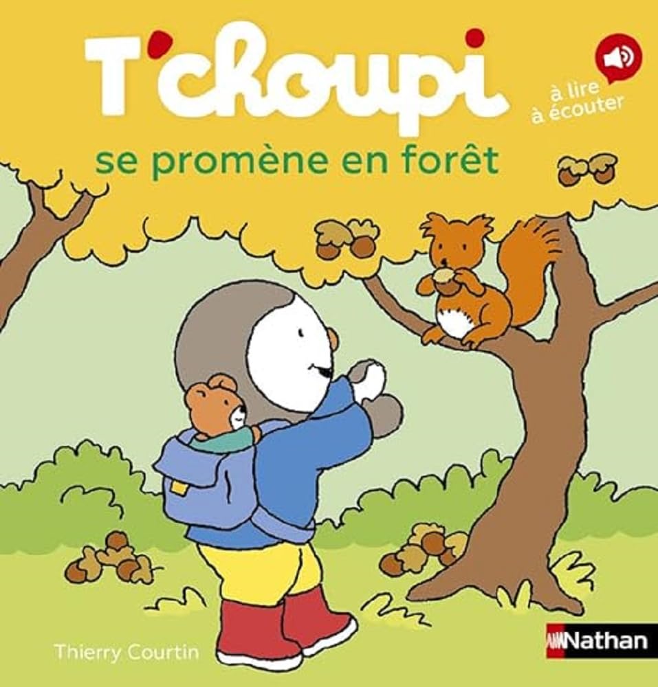 T'choupi se promène en forêt - Dès 2 ans - Un livre à lire et à écouter 9782092497760