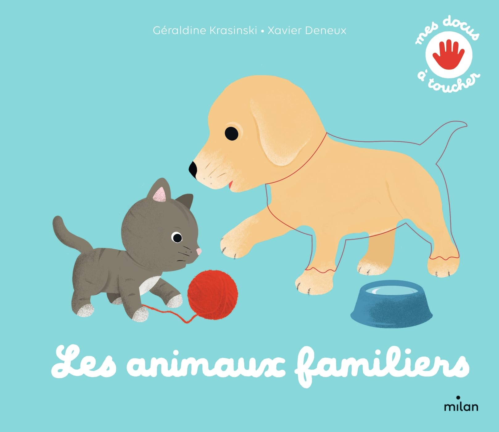 Les animaux familiers: intérieur carte 9782408014414