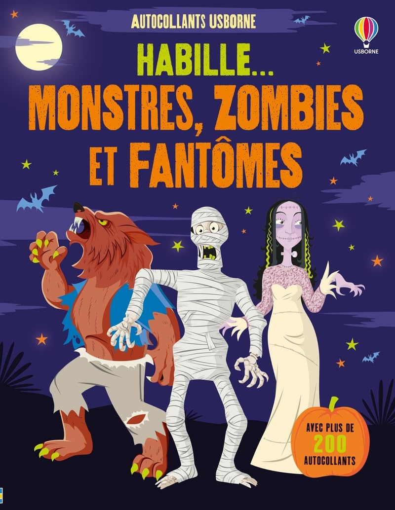 Habille... Monstres, zombies et fantômes - dès 5 ans 9781836066897