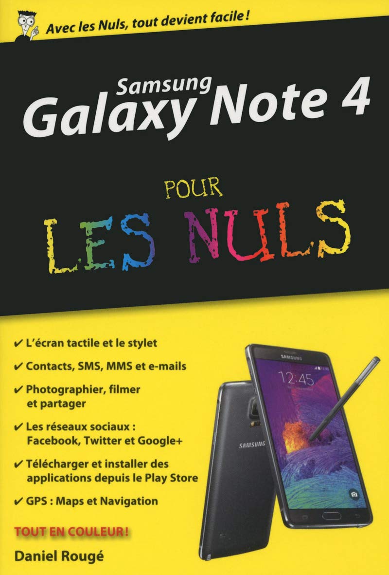 Samsung Galaxy Note 4 pour les Nuls version poche 9782754070683