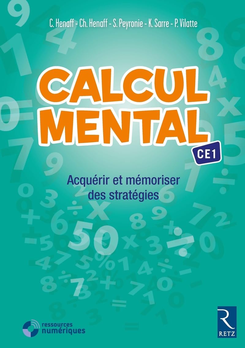 Calcul mental CE1 (+ CD-Rom) 9782725633466