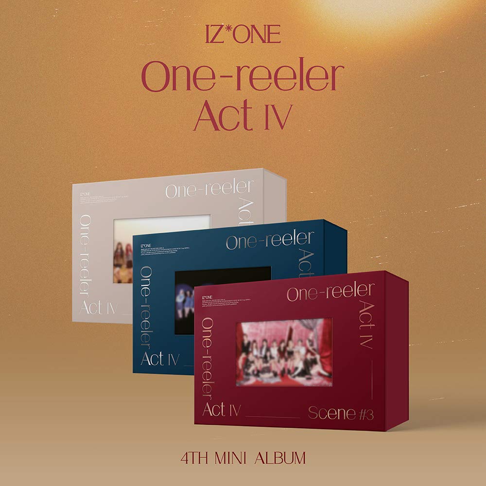 One-Reeler/Act IV (Random Cover) (INCL. Postcard, Photobook, Ticket, Circle Reel, Film Photo, 2pc, AR Photocard + IZ Movie Series) [Import] 8809704420266