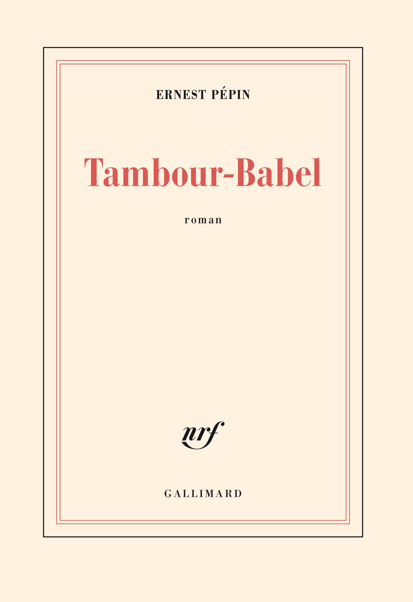 Tambour-Babel 9782070744114