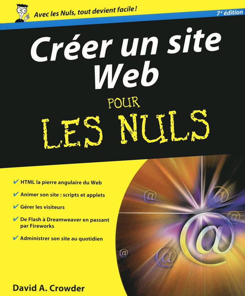 Créer un site Web 7e Pour les nuls 9782754016452
