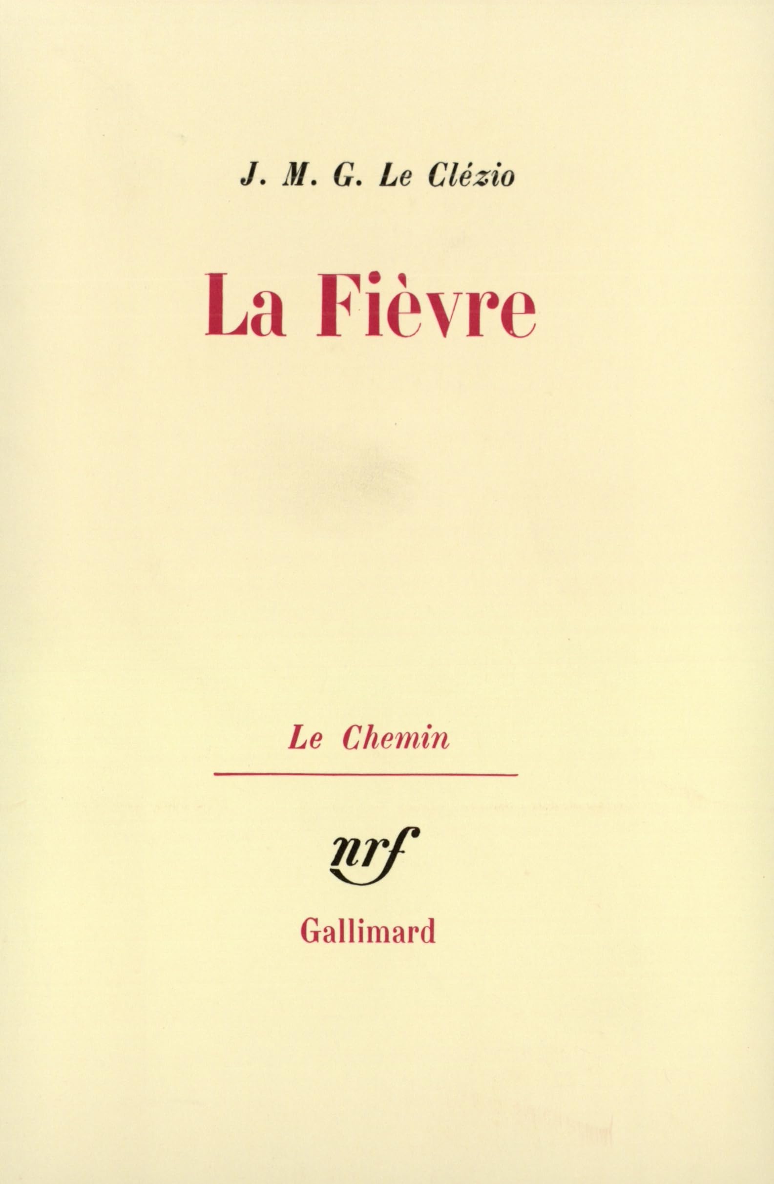 La Fièvre 9782070238224