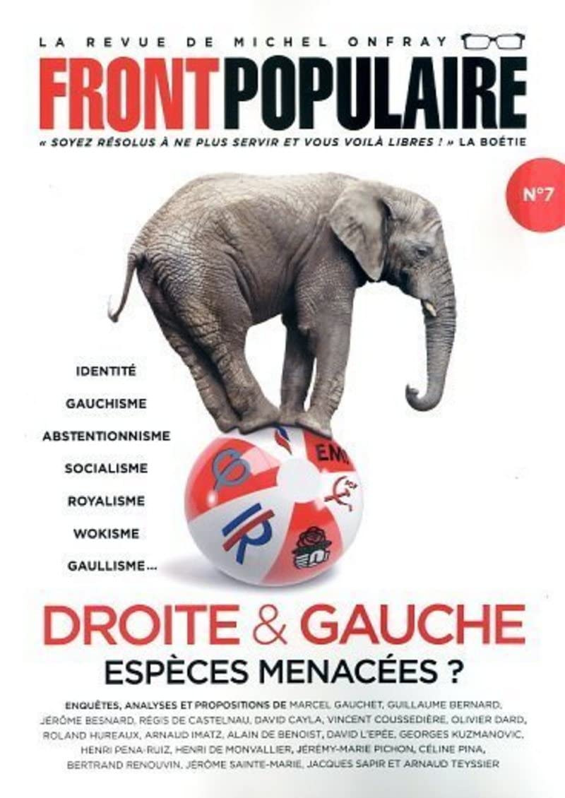 Front Populaire - N° 7 Droite & Gauche, espèces menacées ? 9782492006074