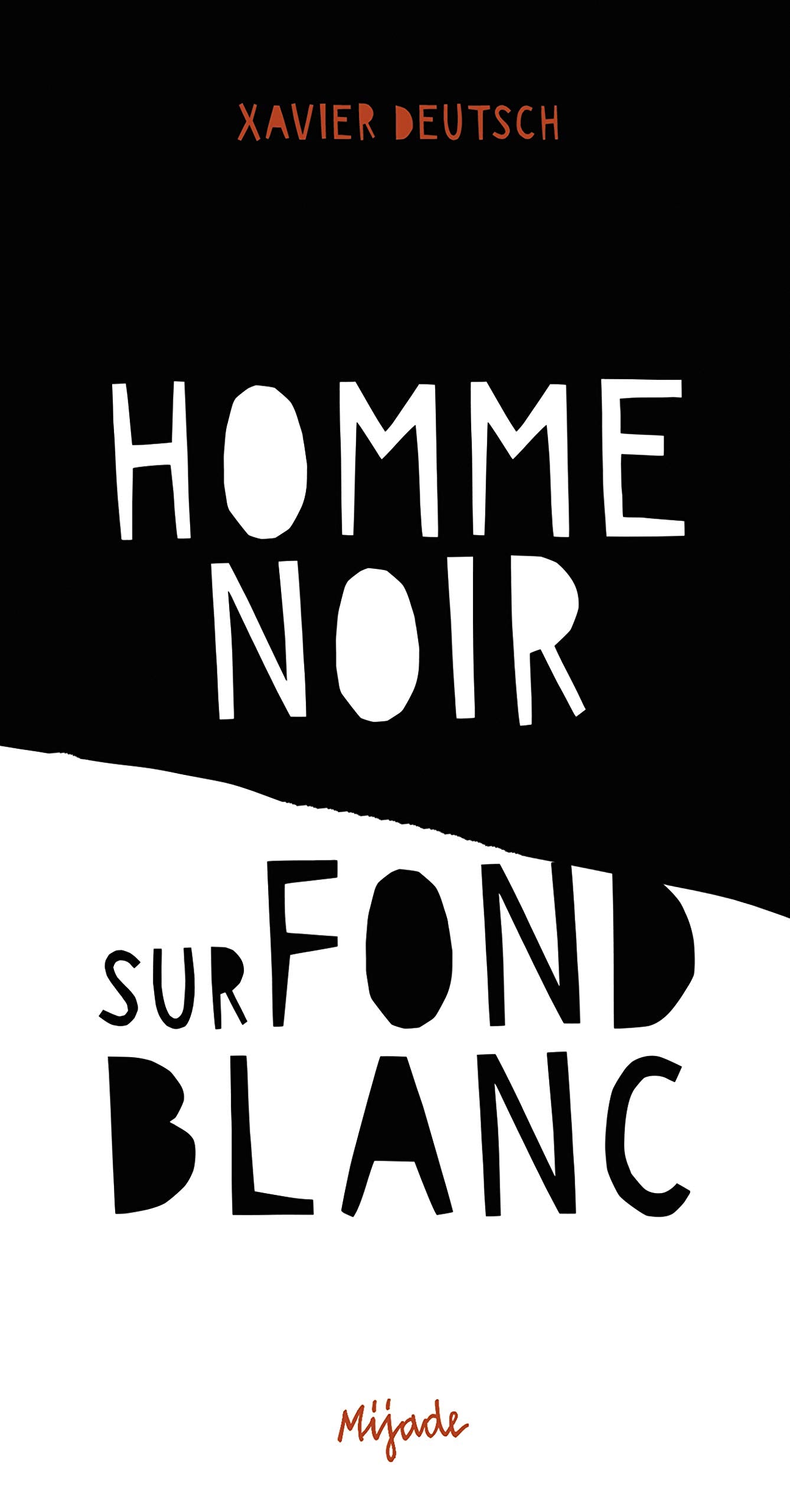 Homme noir sur fond blanc 9782874231148