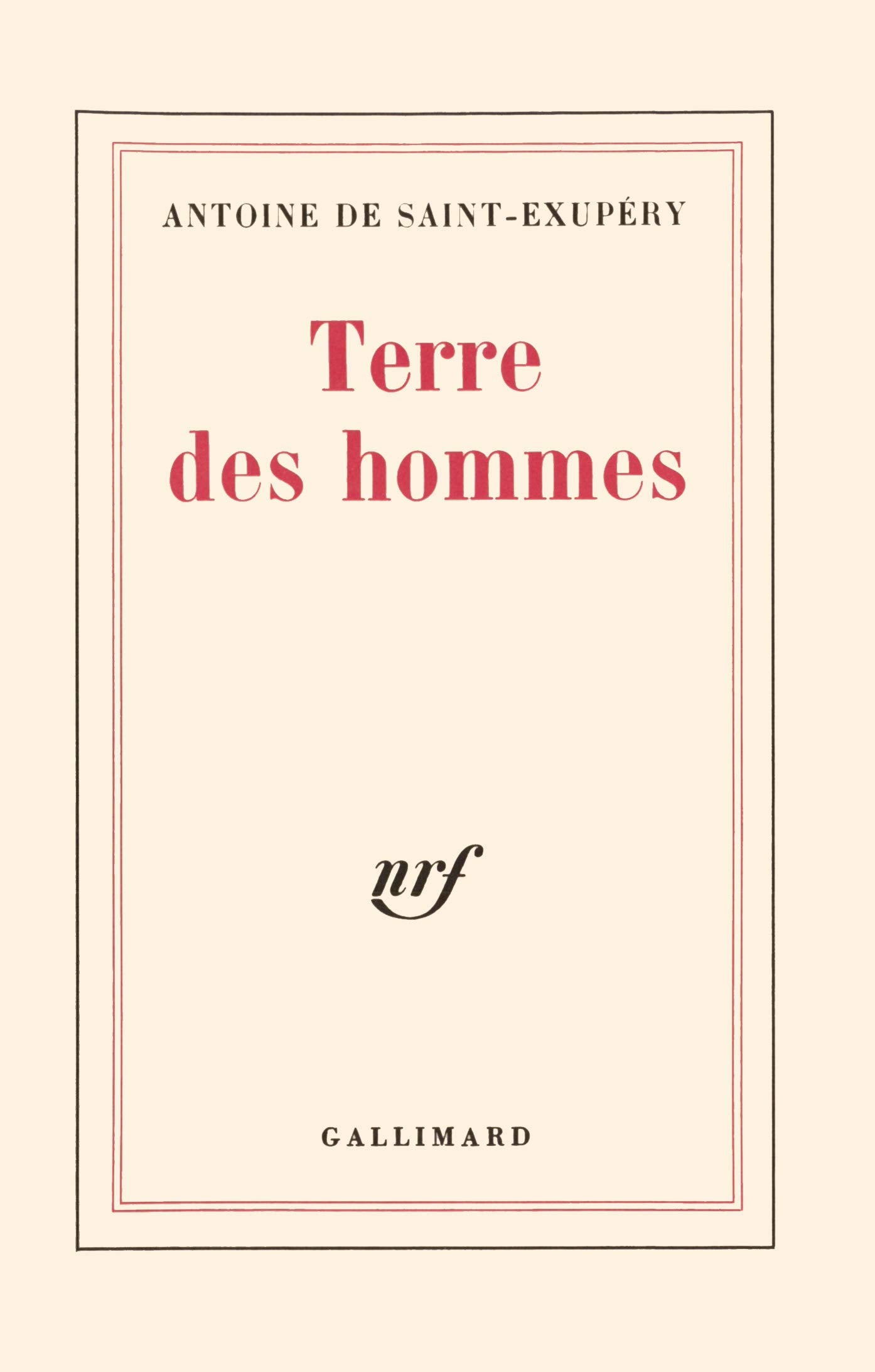 Terre des hommes 9782070256594