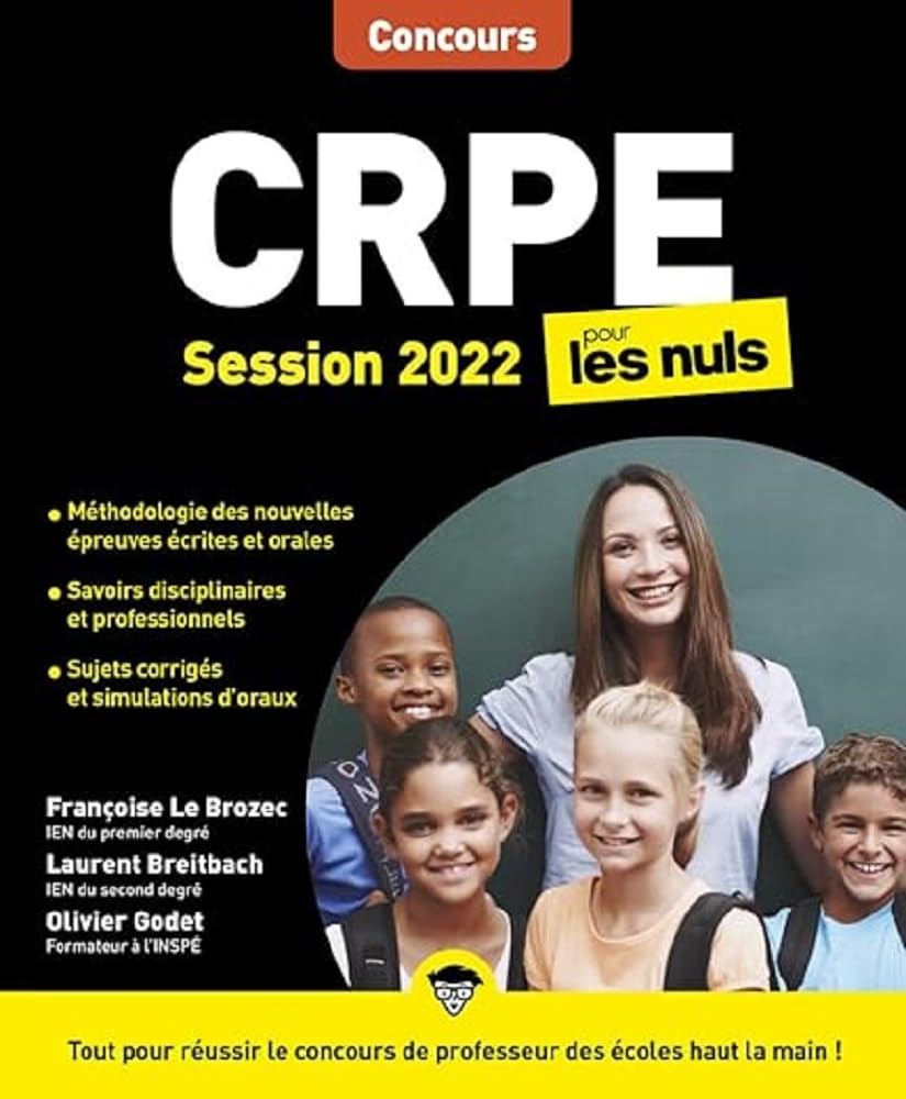 CRPE Pour les Nuls Concours, édition 2022 9782412059685